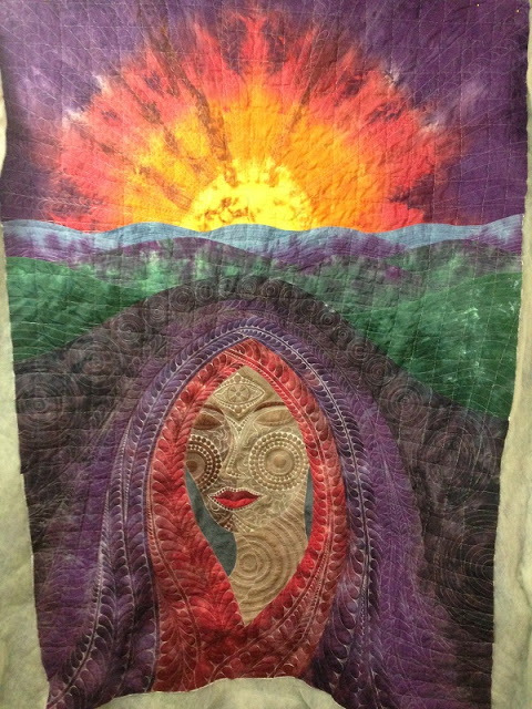 dream goddess quilt | Leah Day